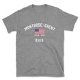 thumbnail image 1 of Montrose-ghent Ohio Patriot Men's Cotton T-Shirt, 1 of 1