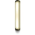 thumbnail image 3 of Mens 10K Yellow Gold, 4mm Slightly Domed Standard Comfort-Fit Wedding Band (sz 8), 3 of 3