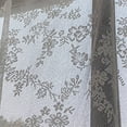 thumbnail image 5 of White Tulle Sheer Door Curtain Florals Embroidered French Lace Curtain Pulling Curtain for Home Living Room Bedroom, 5 of 8