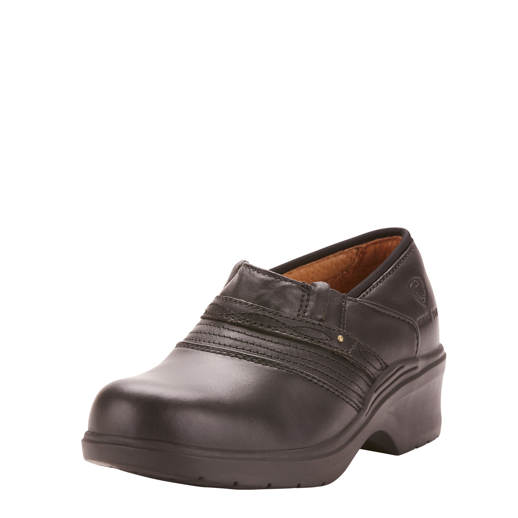 ariat clogs black