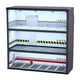 thumbnail image 1 of Vitrina de coche fundido a presión a escala 1/64, vitrina de garaje, decoración de mesa, protección y almacenamiento con luz, para coleccionistas de, 1 of 9