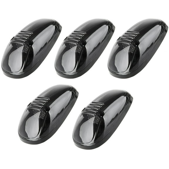 cciyu 5x Smoke Len Cab Roof Marker Light Roof Cab Marker Lights Clearane LED Running Top Marker Light Assembly fit for 1999-2002 For Dodge For Ram 2500 3500 4500