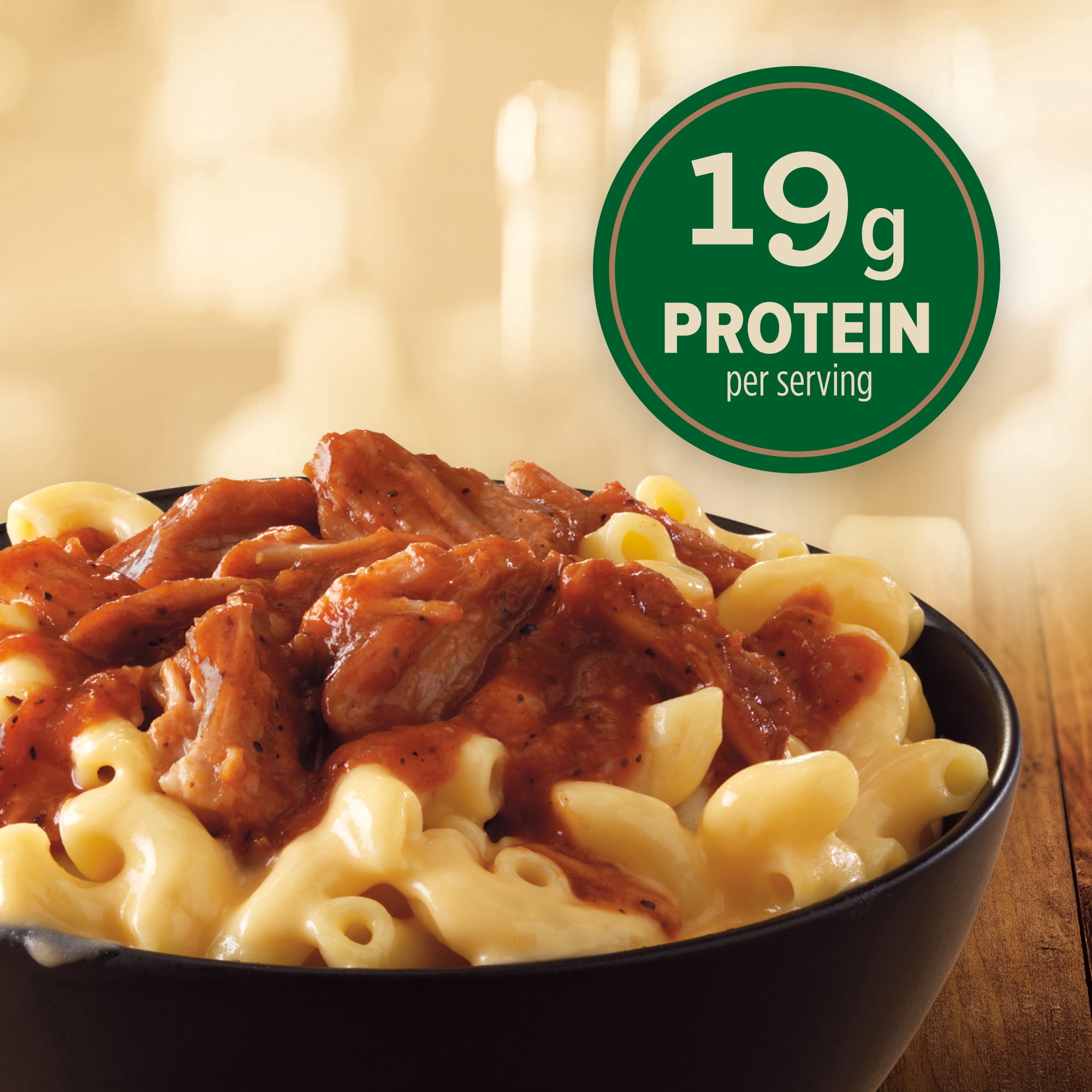 Marie Callender's Kansas City Style Pulled Pork Mac & Cheese, Frozen Meal, 11 oz. Bowl