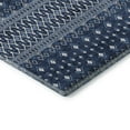 thumbnail image 4 of Addison Rugs Mayfield Washable Transitional Boho Navy Runner Rug, 2'3" x 7'6", 4 of 5