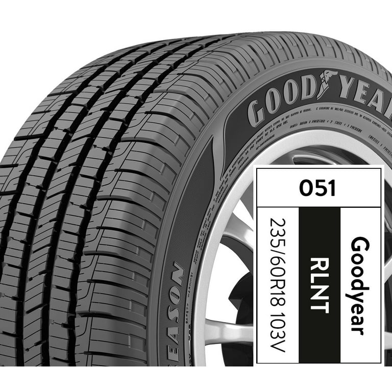 Goodyear Reliant All-Season Passenger 103V Tire 235/60R18 All-Season Car