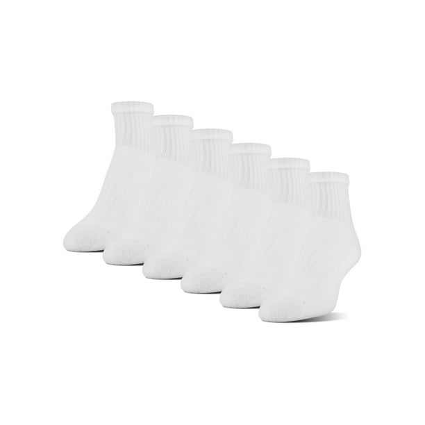 Athletic Works Women's Maxcushion Ankle Socks, 6 Pairs