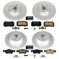 thumbnail image 2 of PowerStop Front and Rear Geomet Coated Brake Rotor and Pad Kit Fits: MERCEDES-BENZ Select Models CRK6753, 2 of 5