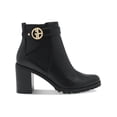 thumbnail image 2 of Giani Bernini Womens Halllee  Faux Leather Lug Sole Ankle Boots, 2 of 3