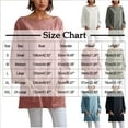 thumbnail image 3 of ShiShine Long Sleeve Shirts for Women with Pockets Tunics Tops Crew Neck Casual Lightweight Fall Spring Blouse, 3 of 6