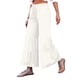 thumbnail image 4 of Pantalones sólidos informales para mujer, cómodos, elásticos, de cintura alta, de pierna ancha, informales, sueltos, para playa Fridja  alkflakhf34273, 4 of 9