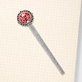 thumbnail image 4 of Valentine's Day Vintage Silver Lace-Edged Bookmark: a Gift for Readers and Book Lovers, 4 of 5
