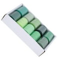 thumbnail image 4 of 10 Rolls Sewing Thread Set Household Pagoda Threads DIY Accessories 300 Yards 402Green, 4 of 8