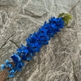 thumbnail image 7 of Mightlink 1 Branch Fake Flower No Watering Lightweight Faux Long Stem Delphinium Simulation Flower Home Decor for Office, 7 of 7