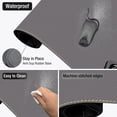 thumbnail image 4 of Alfombrilla de escritorio y mouse con calefacción, temperatura ajustable y apagado automático, tapete de escritorio grande de cuero impermeable con base antideslizante para uso en oficina fría, 4 of 6