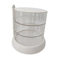 thumbnail image 2 of HILABEE Makeup Sponge Pads Organizer Puff Case Display Stand Container Drying Box Shelf 3 Layer, 2 of 8
