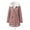 Rose, variante sur Manteau Parka Épais en Molleton Duveteux pour Femmes, Manches Longues, à Capuche, Manteau d'Hiver Chaud à Fermeture Éclair, Pardessus, Vêtement d'Extérieur