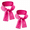 Pink, variant on 2 Pack Cooling Neck Wraps for Women and Men, Reusable Water-Activated Cooling Scarves with Gel Beads, Adjustable Snap Neck Coolers for Yoga, Running, Workouts and Outdoor Activities, Lake blue