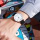 thumbnail image 4 of Reloj de cuarzo de moda para hombre, diseño calado, caja de aleación, correa de cuero, reloj de pulsera informal de negocios, reloj de aleación., 4 of 6