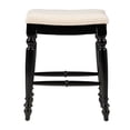 thumbnail image 3 of Linon Marino Backless Wood Counter Stool, 25" Seat, 3 of 5
