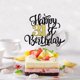 thumbnail image 5 of Topper para pastel Leetaivie 31.º cumpleaños negro y dorado con brillo, 5 of 6