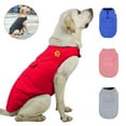 thumbnail image 2 of Frogued Pet Dog Puppy Winter Soft Warm Paw Print Clothes Jacket Costume Apparel Coat (Red,S), 2 of 13
