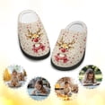 thumbnail image 6 of FUIALDOLG Girls Slippers House Shoes for Little Kids Cute with Elk Design Plush Indoor Slippers Non-Slip, 6 of 7