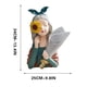 thumbnail image 3 of Xihbxyly Jarrón de Flores para Niña, Diseño de Figura de Resina, Maceta Suculenta con Bandeja y Taza de Café, Decoración Moderna de Escritorio, Elegante Decoración para El Hogar y La Oficina, Regalo, 3 of 3