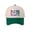 Green, variant on Color Blocked Hat Number Printed Soccer Fans Baseball Cap Adjustable Football Supporters Soccer Hat for Men Women