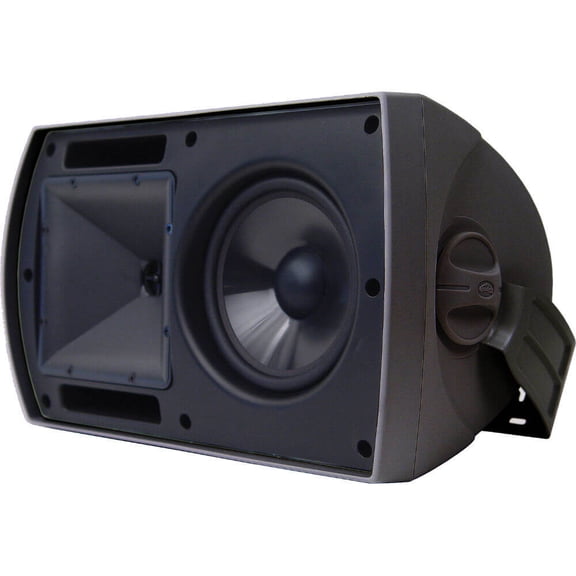 Klipsch AW-650 2-way Outdoor Wall Mountable Speaker, 85 W RMS, Black