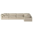 thumbnail image 3 of Modular Sectional Sofa L Shaped, Deep Seating Couch, Washable Fabric, Tan Beige, Comfortable Living Room Furniture, 3 of 8