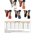 thumbnail image 2 of Fangasis Women Boat Shoes Breathable Flats Driving Loafers Work Classic Moccasin Orange 8.5, 2 of 8
