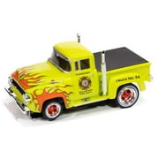 Auto World 4Gear SC414-4A 1959 Cadillac Ambulance (Red) HO Scale Slot Car