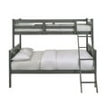 thumbnail image 2 of Picket House Furnishings Santino Twin Over Full Bunk Bed Gray, 2 of 11