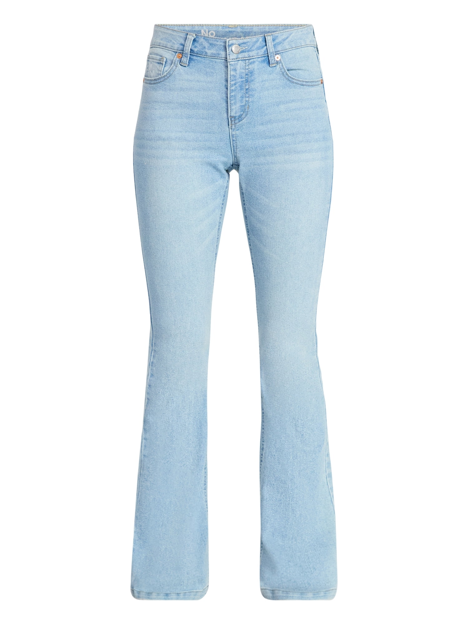 No Boundaries Bootcut Embellished Back Pocket Jeans, 32.5'' Inseam, Women's 00-18