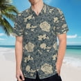 thumbnail image 5 of High Quality Hawaiian Shirts for Men Short Sleeve Aloha Beach Shirt Floral Summer Casual Button Down Shirts Blouses Q7TQXQ, 5 of 7
