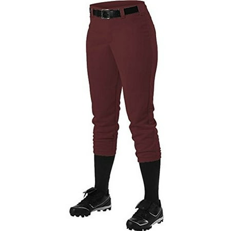 Alleson Athletic - Alleson Women's Fastpitch Pant LRG/Maroon, The ...