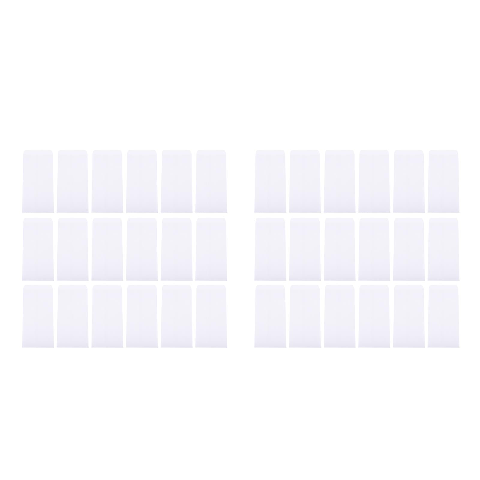 TAILTOSS  White Paper Cash Envelopes Self-Seal for Home and Office 200Pcs