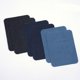 thumbnail image 3 of Bearachild Pack of 12 Denim Patch DIY Decoration Repair Self-adhesive Set Jeans Clothing Pants Outside Patches Inside for Shirt Jacket Tela de costura y artesanía Azul claro 12.5*9.5 cm Bearachild HA2627-08B, 3 of 6