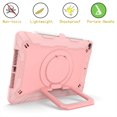 thumbnail image 6 of iPad 10.2-inch 2020/2019 Case with Soft Screen Protector, Dteck 3 in 1 Hybrid Rugged Shockproof Handle Kickstand Case with Shoulder Strap for iPad 8th Gen/iPad 7th Gen, Rosegold, 6 of 8