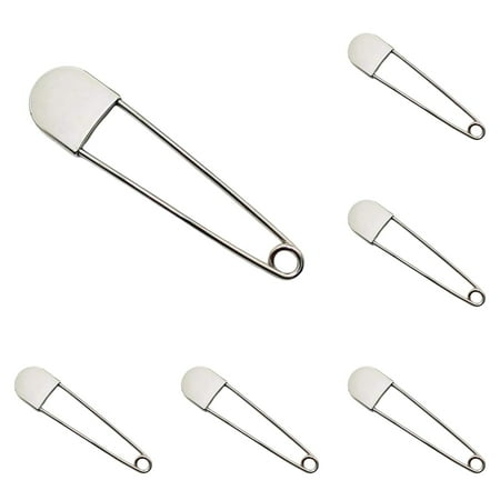

Large Pins 3inch Pins 2PCS Stainless Steel Pins Large Silver Huge Strong Pins Extra Large Laundry Pins For Blankets 2PCS for Beginners Threader for Hand Denim Quilt Ideas Thread for Weave Thread And