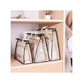 thumbnail image 5 of 1pc Women Transparent Clear Dust-Proof Handbag Bag Protector Holder Organizer, 5 of 8