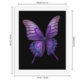 thumbnail image 2 of Paint By Numbers Kit for Adults Beginner - DIY Purple Butterfly Wings Artistry Canvas Painting Kits for Adults, Frameless Paint By Number for Adults for Home Wall Decor 16x20 Inch, 2 of 7