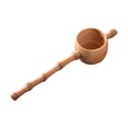 thumbnail image 1 of Colador de té de bambú de regalo multiusos para ceremonias y preparación de té para teteras y tazas. 17.7 cm, 1 of 9