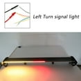 thumbnail image 5 of Universal Hatch Adjustable Aluminum Rear Trunk Wing Racing Spoiler With LED, 5 of 7