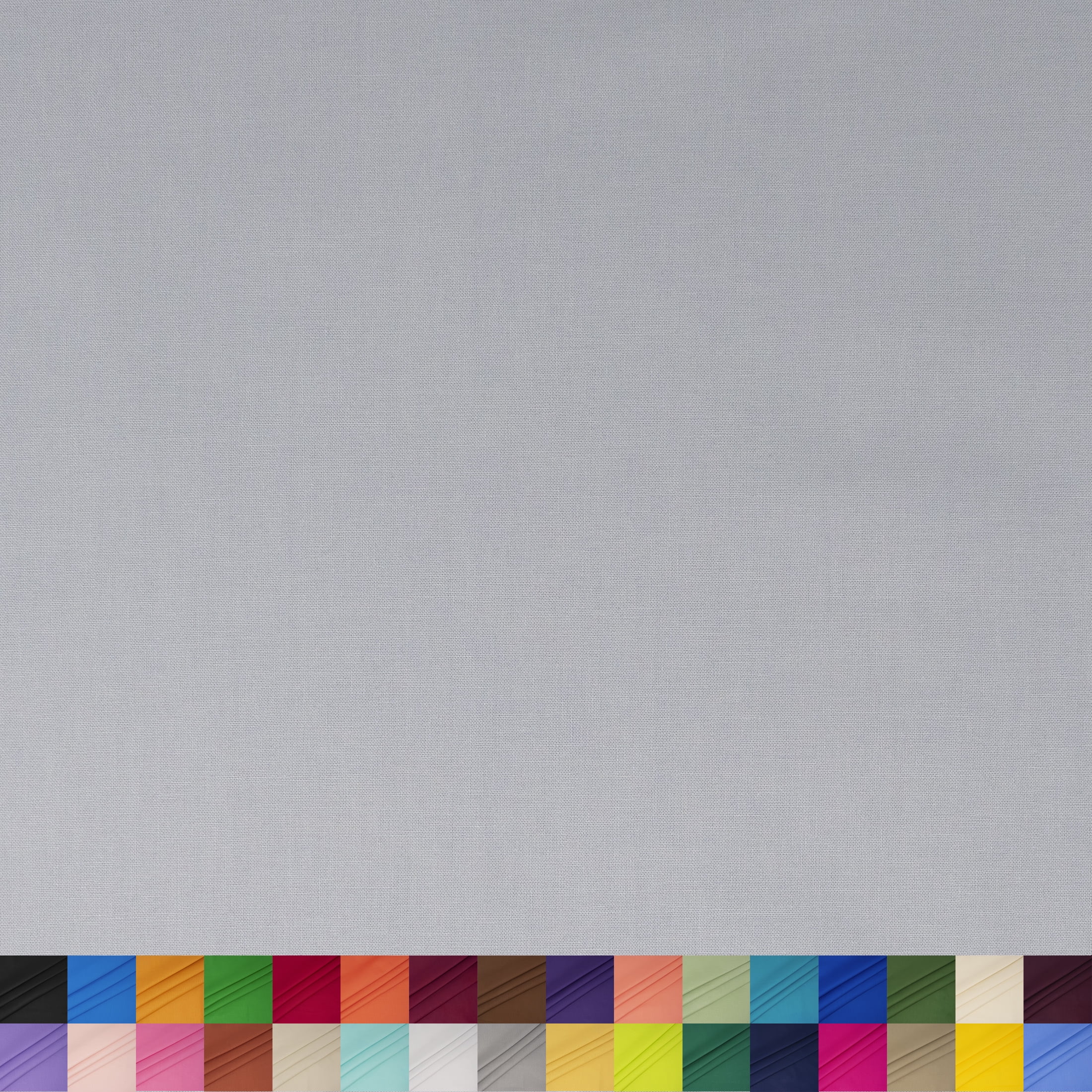 Waverly Inspirations 2 Yard Cut 100% Cotton Solids Fabric, Cloud, 44" Wide for Quilting & Sewing