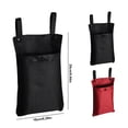 thumbnail image 3 of keepw Electric Scooter Front Hanging Bag Handlebar Storage Holder Removable Cycling Anti-drop Organizer Accessory Black Red, 3 of 6