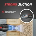 thumbnail image 3 of Loheer Car Vacuum Cordless, Portable Handheld Vacuum Cleaner, Rechargeable with 2 Stainless Filter, 3 of 7