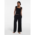 thumbnail image 2 of No Boundaries Cloud Core Sleepwear Pants, Women’s XXS-3X, 2 of 5