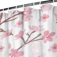 thumbnail image 4 of Waterproof Pioneer Shower Curtain 72x84 Inch Polyester Unique Cute Floral Shower Curtain for Bathroom Hotel Home Decor with 12 Plastic Hooks, 4 of 5