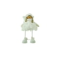thumbnail image 2 of Northlight Snowy Plush Angel Bobble Girl Christmas Figure - 24", 2 of 4